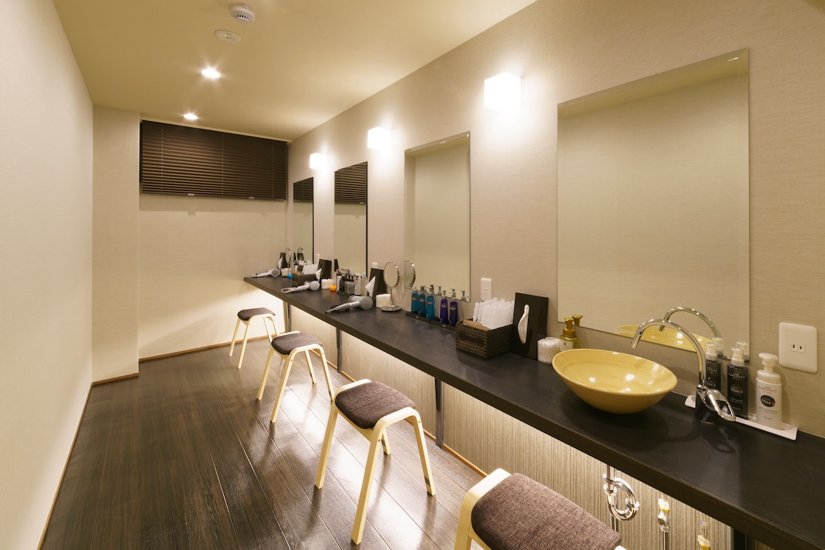 男性専用パウダールーム|フレックスタイム mini HOTEL Fukushima(ミニホテル福島)