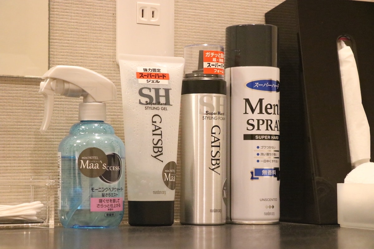 男性用パウダールーム｜フレックスタイム mini HOTEL Fukushima（ミニホテル福島）