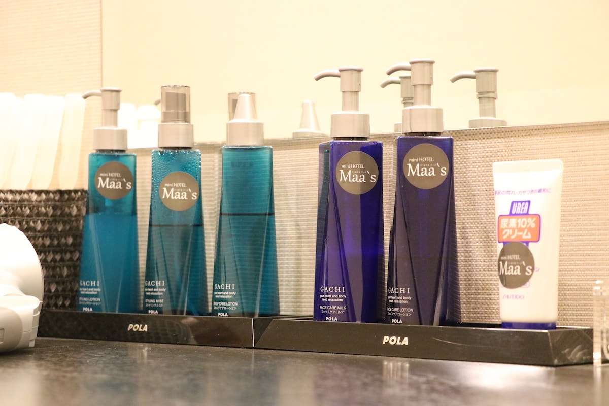 男性用パウダールーム｜フレックスタイム mini HOTEL Fukushima（ミニホテル福島）