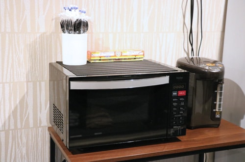 電子レンジ・ポット｜フレックスタイム mini HOTEL Fukushima（ミニホテル福島）