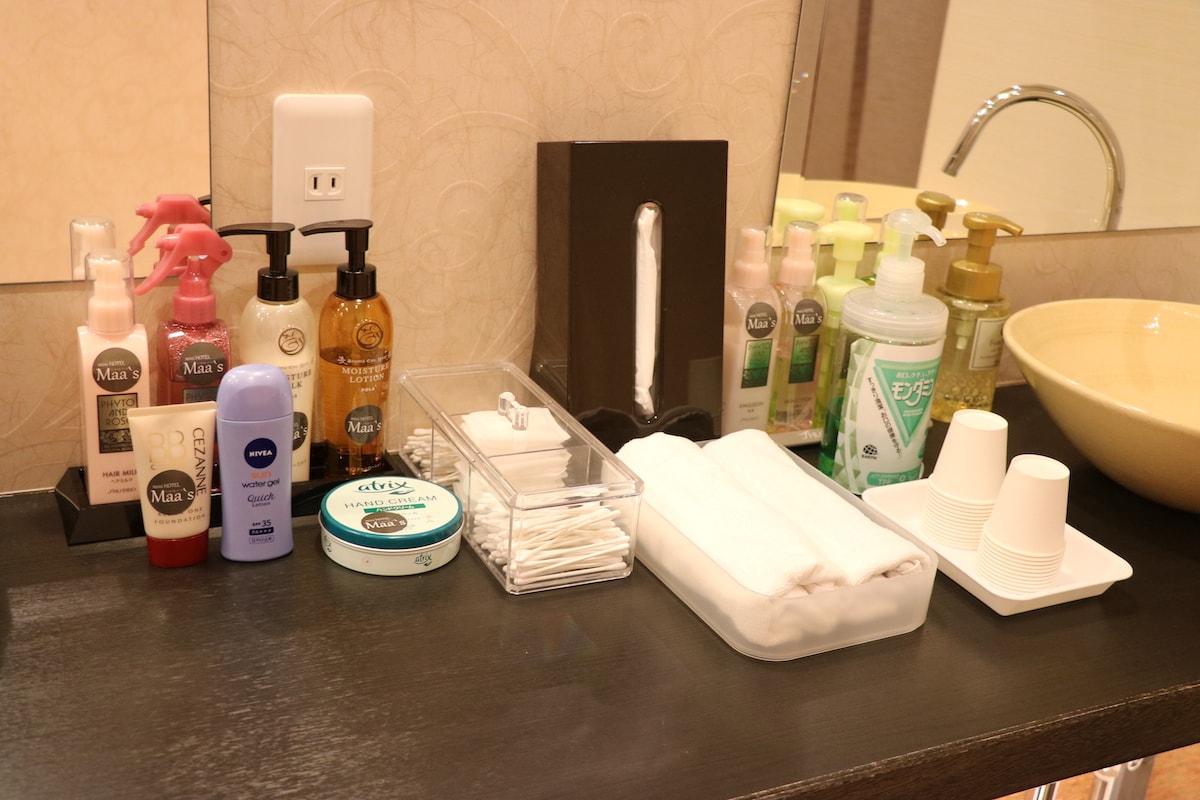 女性用パウダールーム｜フレックスタイム mini HOTEL Fukushima（ミニホテル福島）