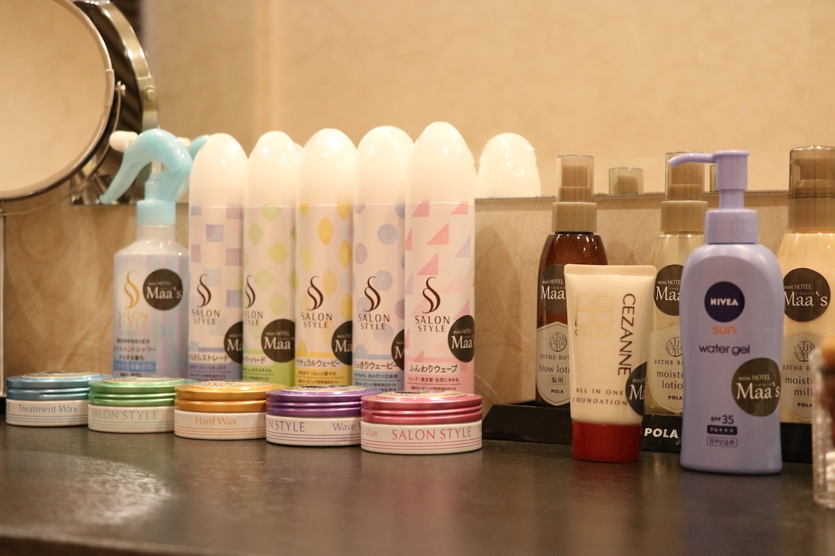 女性用パウダールーム｜フレックスタイム mini HOTEL Fukushima（ミニホテル福島）